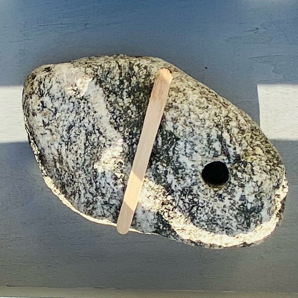 GraniteRock w/Hole For-Aquarium/Terrarium-Beautiful/Inserting/Beneficial/Natural - Picture 16 of 16